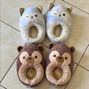 Squishmallows Kids Slippers 2 Pairs